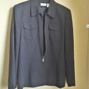 Vintage Ann Taylor front pocket jacket